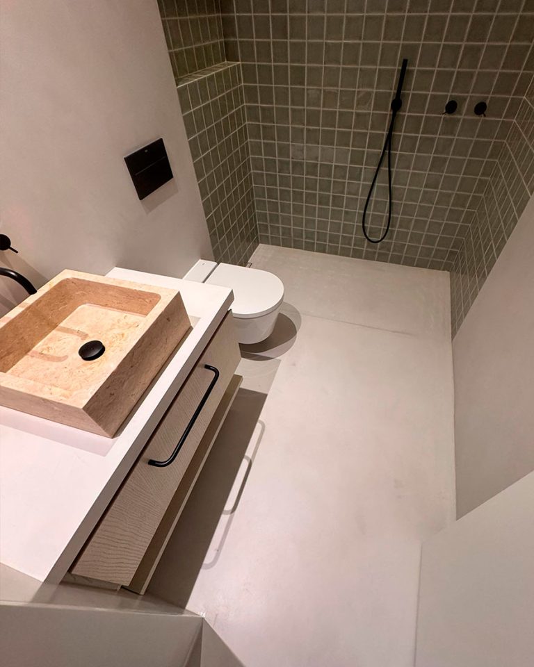 Microcemento baños