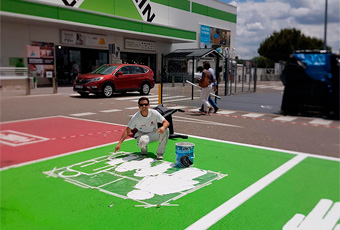 Ejemplo señalética de parkings