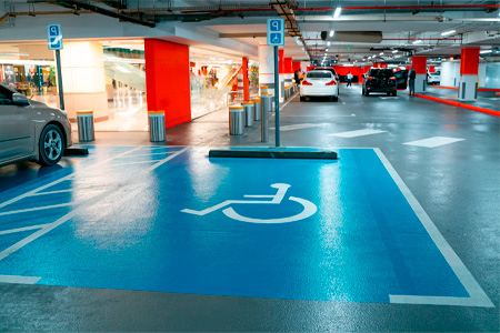 pintores señalética de parkings