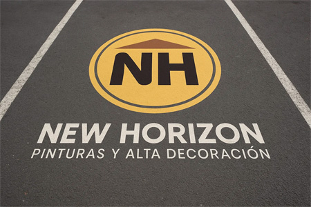 pintores señalética de parkings