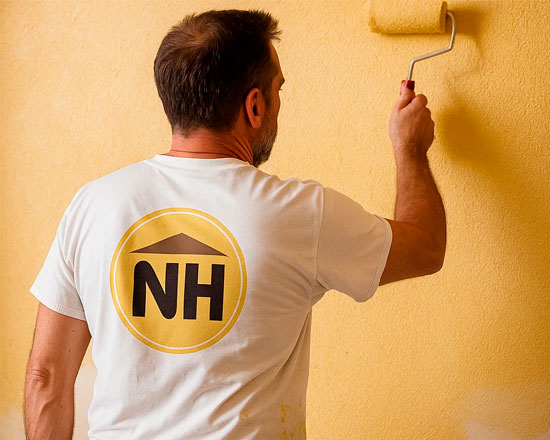 Pintores de pintura efecto arena