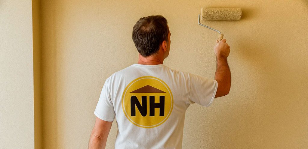 Pintores de pintura efecto arena